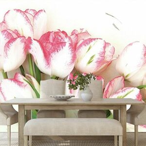 Samoprzylepna fototapeta wiosenne tulipany obraz