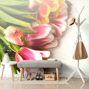 Samoprzylepna fototapeta bukiet tulipanów obraz