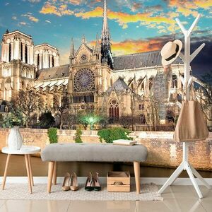 Samoprzylepna fototapeta katedra Notre Dame obraz