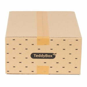 Zestaw 3 beżowych pudełek do przechowywania Compactor Teddy, 35 x 15 cm obraz