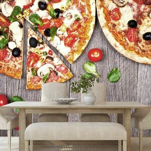 Samoprzylepna fototapeta pizza obraz