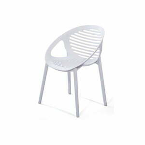 Białe krzesło ogrodowe Bonami Essentials Joanna obraz