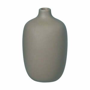 Szary ceramiczny wazon Blomus Ceola, wys. 12 cm obraz
