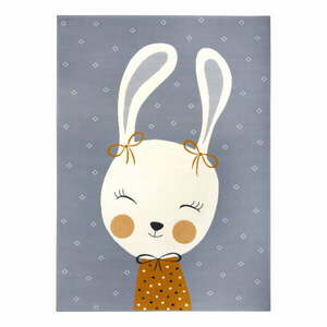 Szary dywan dziecięcy 170x120 cm Bunny Polly – Hanse Home obraz