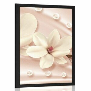 Plakat luksusowa magnolia obraz