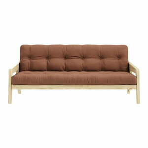 Sofa wielofunkcyjna Karup Design Grab Natural Clear/Clay Brown obraz