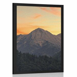 Plakat zachód słońca obraz