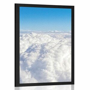 Plakat ponad chmurami obraz