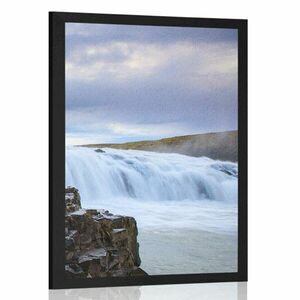 Plakat islandzkie wodospady obraz