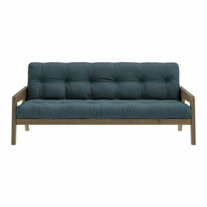 Turkusowa rozkładana sofa 204 cm Grab – Karup Design obraz