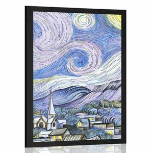 Plakat reprodukcja Gwiaździsta noc - Vincent van Gogh obraz