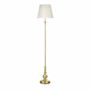 Lampa stojąca w kolorze złota Imperia – Markslöjd obraz