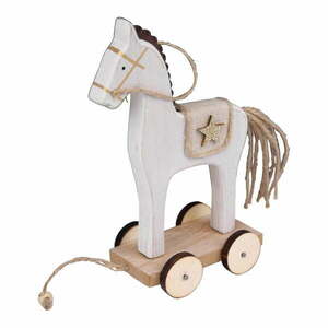 Świąteczna figurka konia na kołach Ego Dekor obraz