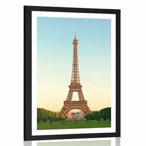 Plakat z passe-partout symbol Paryża obraz