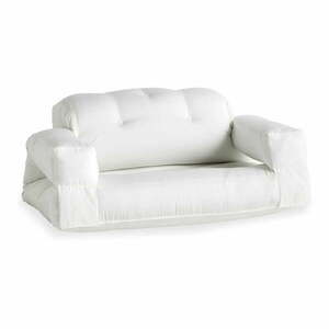 Biała sofa rozkładana odpowiednia na zewnątrz Karup Design OUT™ Hippo White obraz