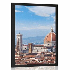 Plakat katedra gotycka we Florencji obraz