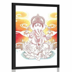 Plakat hinduski Ganesha obraz