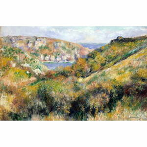Reprodukcja obrazu Augusta Renoira – Hills around the Bay of Moulin Huet, Guernsey, 60x40 cm obraz