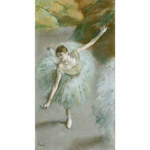 Reprodukcja obrazu Edgara Degasa Dancer in Green – Fedkolor, 30x55 cm obraz