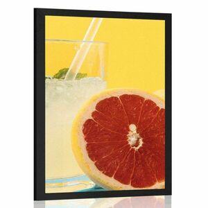 Plakat owocowa lemoniada obraz