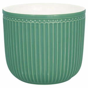 Zielona ceramiczna doniczka Green Gate Alice, ø 16 cm obraz
