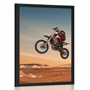 Plakat dla motocyklisów obraz