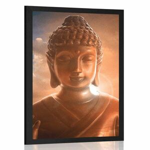Plakat Budda wśród chmur obraz