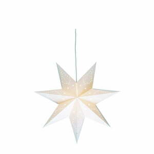 Biała dekoracja świetlna ze świątecznym motywem ø 75 cm Saturnus – Markslöjd obraz