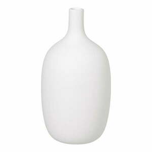 Biały ceramiczny wazon Blomus, wys. 21 cm obraz