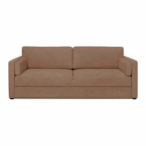 Brązowa sofa rozkładana 218 cm Resmo – Scandic obraz