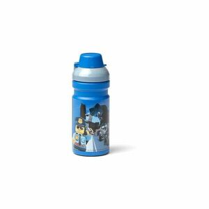 Dziecięca niebieska butelka na wodę LEGO® City, 390 ml obraz