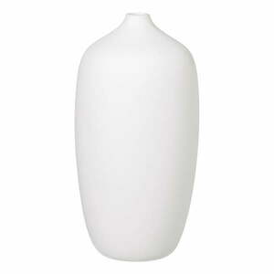 Biały ceramiczny wazon Blomus, wys. 25 cm obraz