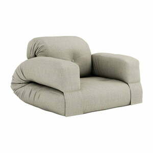 Rozkładany fotel z lnianym obiciem Karup Design Hippo Linen obraz