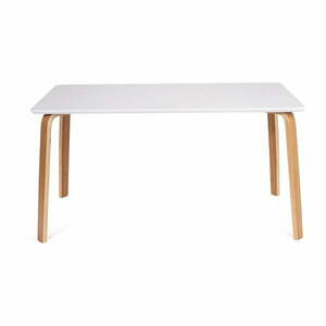 Stół z białym blatem 150x90 cm Zaha – Bonami Essentials obraz