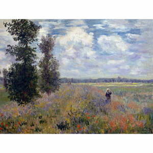 Reprodukcja obrazu Claude'a Moneta – Poppy Fields near Argenteuil, 40x30 cm obraz