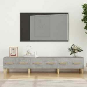vidaXL Szafka pod TV, szarość betonu, 150x34, 5x30 cm obraz