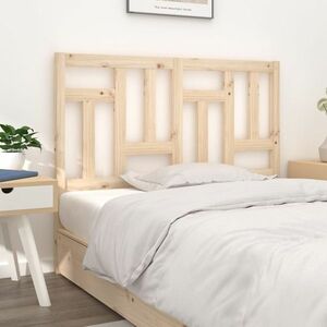 vidaXL Wezgłowie łóżka, 205, 5x4x100 cm, lite drewno sosnowe obraz