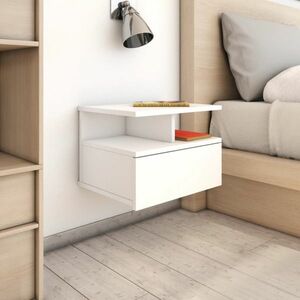 kompaktowa szafka nocna zajmuje niewiele miejsca i oferuje idealne rozwiązanie do przechowywania w każdej przestrzeni mieszkalnej obraz