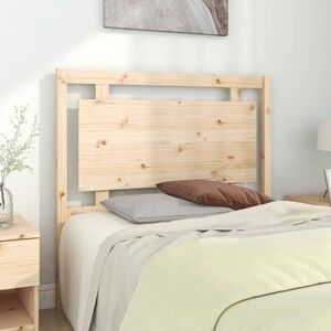vidaXL Wezgłowie łóżka, 105, 5x4x100 cm, lite drewno sosnowe obraz