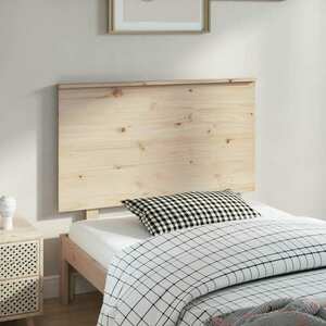 vidaXL Wezgłowie łóżka, 94x6x82, 5 cm, lite drewno sosnowe obraz