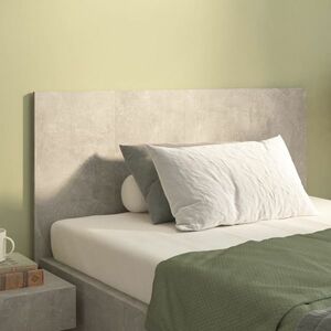vidaXL Wezgłowie łóżka, szarość betonu, 120x1, 5x80 cm obraz