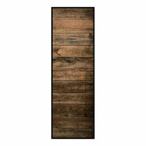Brązowy chodnik Zala Living Cook & Clean WIld Wood, 50x150 cm obraz
