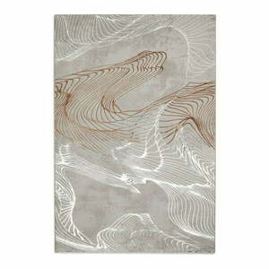 Szaro-srebrny dywan 170x120 cm Creation – Think Rugs obraz