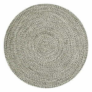 Szarobeżowy okrągły dywan odpowiedni na zewnątrz ø 200 cm – NORTHRUGS obraz