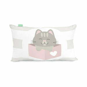 Poszewka na poduszkę z czystej bawełny Happynois Kitty, 50x30 cm obraz