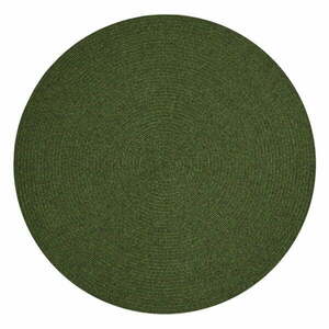 Zielony okrągły dywan odpowiedni na zewnątrz ø 150 cm – NORTHRUGS obraz
