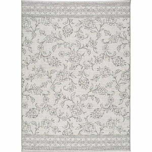 Szary dywan zewnętrzny Universal Weave Floral, 77x150 cm obraz