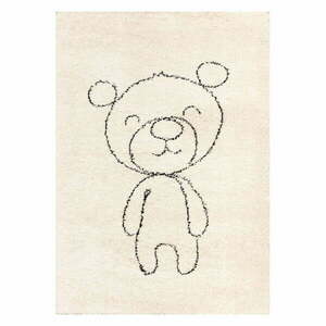 Beżowy antyalergiczny dywan dziecięcy 170x120 cm Teddy Bear – Yellow Tipi obraz