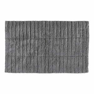 Szary dywanik łazienkowy 80x50 cm Tiles − Zone obraz