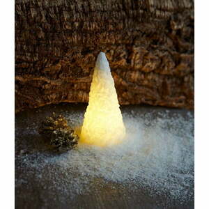 Dekoracja świetlna LED w kształcie choinki Sirius Snow Cone, wys. 15 cm obraz